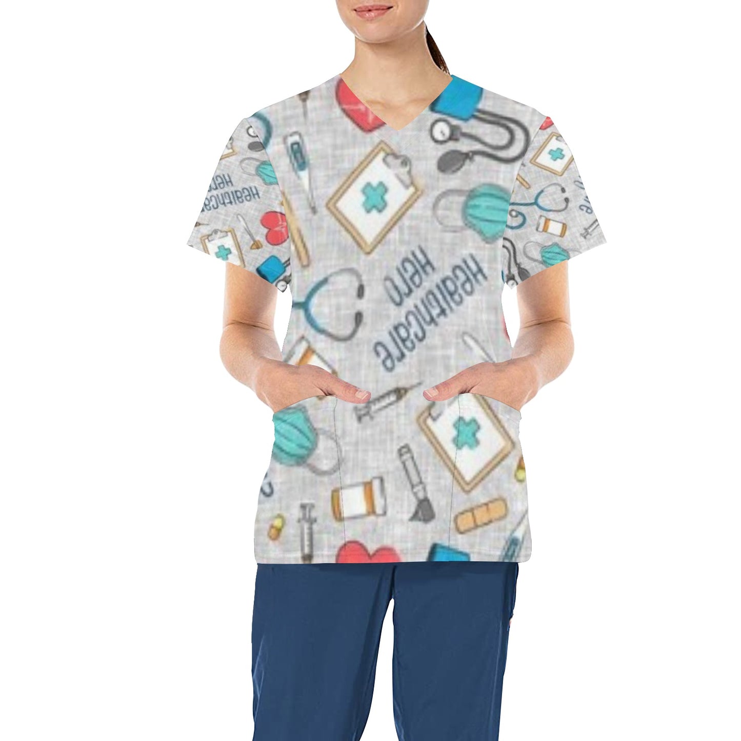 Design Your Own-Scrub Top