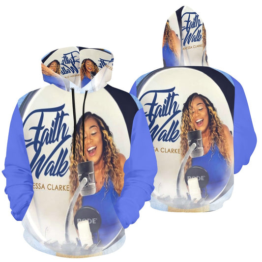 FAITH WALK-All Over Print Hoodie
