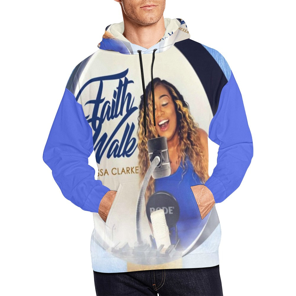 FAITH WALK-All Over Print Hoodie