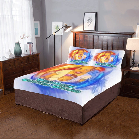 PrimAshK Custom 3-Piece Bedding Set