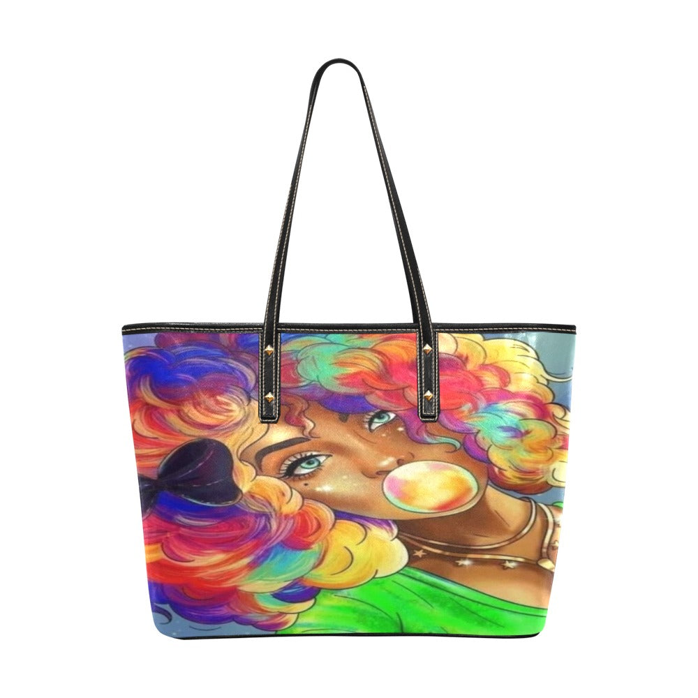 Chic Leather Tote Bag
